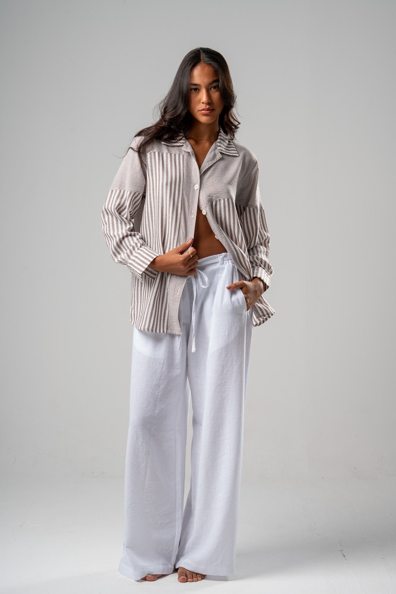 Striped Oversized Shirt
